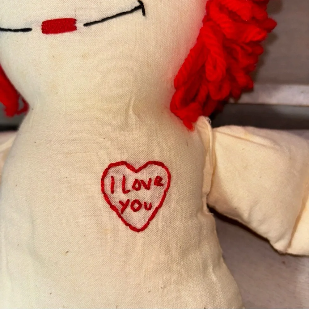 raggedy Andy vintage handmade  18 inches tall‎